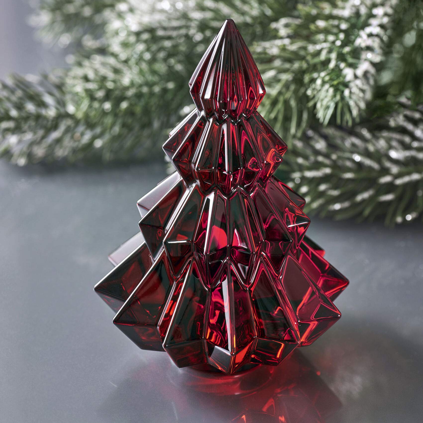 Amazon.co.jp: Baccarat Crystal スモール アスペン モミの